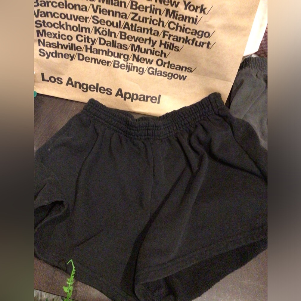 NEW! Los Angeles Apparel sweat shorts